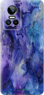 Силиконовый чехол Мрамор 7 для Realme GT Neo3 - 4802u-2590 изображение 