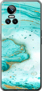 Силіконовий чехол Мармуровий для Realme GT Neo3 - 4895u-2590 изображение 