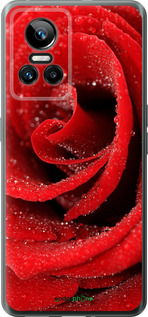 Силиконовый чехол Красная роза для Realme GT Neo3 - 529u-2590 изображение 