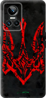 Силиконовый чехол Герб Украины v4 для Realme GT Neo3 - 5319u-2590 изображение 