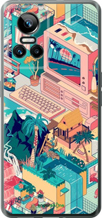 Силиконовый чехол № 5393 для Realme GT Neo3 - 5393u-2590 изображение 