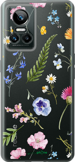 Силиконовый чехол Цветочный фон v2 для Realme GT Neo3 - 5472u-2590 изображение 