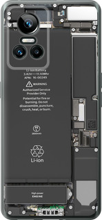 Силиконовый чехол Детали смартфона для Realme GT Neo3 - 5487u-2590 изображение 