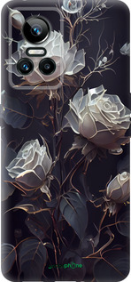Силиконовый чехол Розы 2 для Realme GT Neo3 - 5550u-2590 изображение 