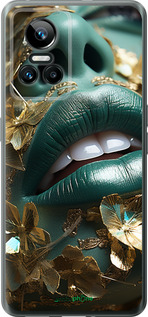 Силиконовый чехол Губы 2 для Realme GT Neo3 - 5667u-2590 изображение 