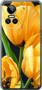 Силиконовый чехол Желтые тюльпаны для Realme GT Neo3 - 5991u-2590 изображение 