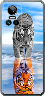 Силіконовий чехол Тигр для Realme GT Neo3 - 6016u-2590 изображение 