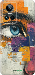 Силиконовый чехол Цветная фреска для Realme GT Neo3 - 6032u-2590 изображение 