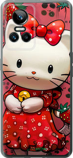 Силиконовый чехол hello kitty1 для Realme GT Neo3 - 6036u-2590 изображение 