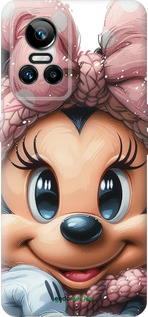 Силиконовый чехол Минни Маус с бантиком для Realme GT Neo3 - 6055u-2590 изображение 
