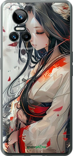 Силиконовый чехол Кицуне для Realme GT Neo3 - 6073u-2590 изображение 