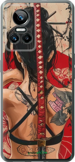 Силиконовый чехол Тайна катаны для Realme GT Neo3 - 6074u-2590 изображение 