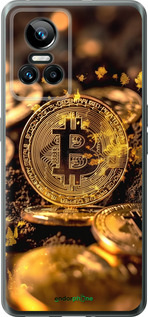 Силиконовый чехол Золотая лихорадка биткойна для Realme GT Neo3 - 6089u-2590 изображение 