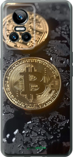 Силіконовий чехол Вулканійчний Bitcoin для Realme GT Neo3 - 6092u-2590 изображение 