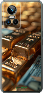 Силіконовий чехол Сяйво золота для Realme GT Neo3 - 6104u-2590 изображение 