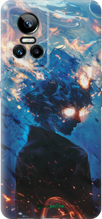 Силиконовый чехол Сатору Годжо для Realme GT Neo3 - 6129u-2590 изображение 