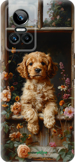 Силіконовий чехол Цуценя cocker spaniel для Realme GT Neo3 - 6136u-2590 изображение 