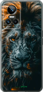 Силиконовый чехол Лев в сумерках для Realme GT Neo3 - 6154u-2590 изображение 