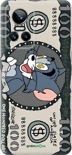 Силіконовий чехол Том и джерри для Realme GT Neo3 - 6291u-2590 изображение 