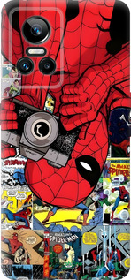 Силіконовий чехол Людина павук 2 для Realme GT Neo3 - 6333u-2590 изображение 