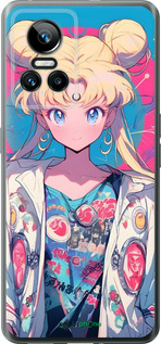 Силиконовый чехол Сейлор Мун 2 для Realme GT Neo3 - 6351u-2590 изображение 