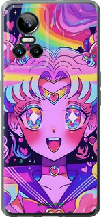 Силиконовый чехол Сейлор Мун 3 для Realme GT Neo3 - 6352u-2590 изображение 