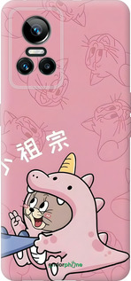 Силиконовый чехол Том и джерри 2 для Realme GT Neo3 - 6359u-2590 изображение 