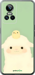 Силіконовий чехол Барашек и ципленок для Realme GT Neo3 - 6369u-2590 изображение 