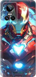 Силиконовый чехол Железный человек для Realme GT Neo3 - 6372u-2590 изображение 