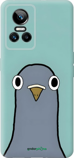 Силиконовый чехол Голубь для Realme GT Neo3 - 6388u-2590 изображение 