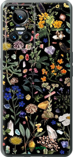 Силиконовый чехол С цветами для Realme GT Neo3 - 6422u-2590 изображение 