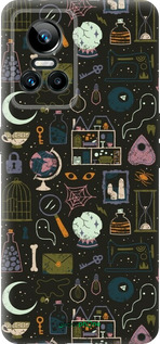Силиконовый чехол Колдовской принт для Realme GT Neo3 - 6425u-2590 изображение 