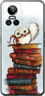 Силиконовый чехол Сова и книги для Realme GT Neo3 - 6436u-2590 изображение 
