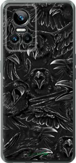 Силиконовый чехол Воронья ярость для Realme GT Neo3 - 6474u-2590 изображение 