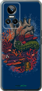 Силіконовий чехол Серце моря для Realme GT Neo3 - 6506u-2590 изображение 