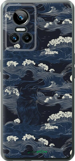 Силіконовий чехол Морська тематика у стилі арт-деко для Realme GT Neo3 - 6520u-2590 изображение 