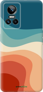 Силиконовый чехол В стиле ретро с волнами для Realme GT Neo3 - 6531u-2590 изображение 