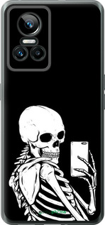 Силіконовий чехол Скелет робить Selfie для Realme GT Neo3 - 6535u-2590 изображение 