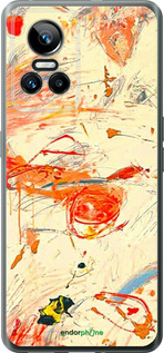 Силіконовий чехол Динамічна картина з хаотичними мазками для Realme GT Neo3 - 6540u-2590 изображение 