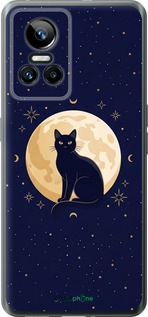 Силиконовый чехол Cute Cat Celestial/Witchy для Realme GT Neo3 - 6787u-2590 изображение 