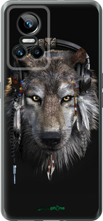 Силиконовый чехол Волк-меломан для Realme GT Neo3 - 875u-2590 изображение 