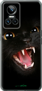 Силиконовый чехол Чёрная кошка для Realme GT Neo3 - 932u-2590 изображение 