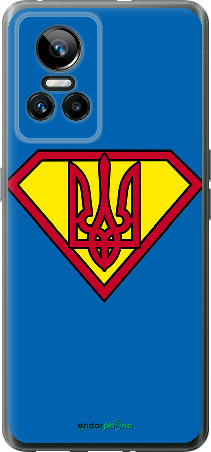 Силиконовый чехол Супер Тризуб для Realme GT Neo3 - 1164u-2590 изображение 