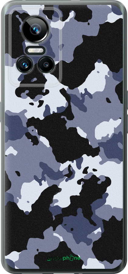 Силиконовый чехол Камуфляж v4 для Realme GT Neo3 - 1182u-2590 изображение 