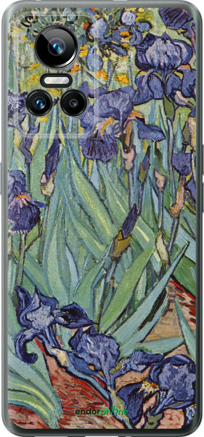 Силиконовый чехол Винсент Ван Гог. Ирисы для Realme GT Neo3 - 161u-2590 изображение 