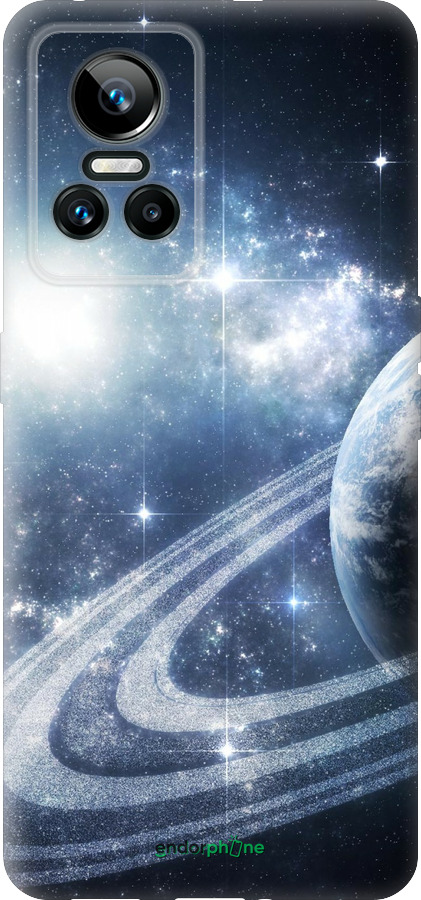 Силиконовый чехол Кольца Сатурна для Realme GT Neo3 - 173u-2590 изображение 