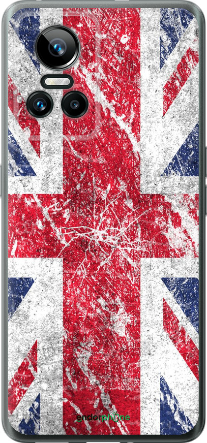 Силіконовий чехол Прапор Великобританії 1 для Realme GT Neo3 - 386u-2590 изображение 