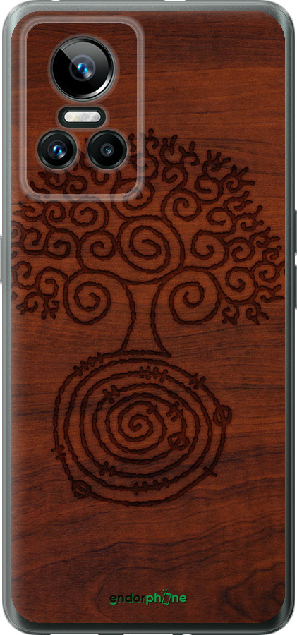 Силіконовий чехол Візерунок дерева для Realme GT Neo3 - 4119u-2590 изображение 