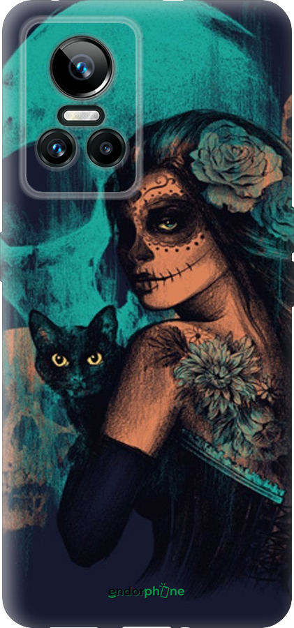 Силиконовый чехол Fantasy girl для Realme GT Neo3 - 4133u-2590 изображение 