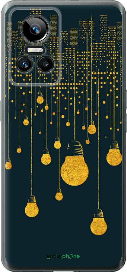 Силіконовий чехол Ілюстрація нічного міста для Realme GT Neo3 - 4162u-2590 изображение 
